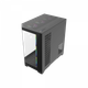 GAMEMAX Корпус комп'ютерний Midi atx без блока живлення x,m-atx, ITX,Tempered Glass,Metal cover, USB2.0x1, hype-a Black - изображение 8