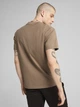 Футболка хлопковая длинная мужская Puma Ess No. 1 Logo Tee 68253393 XL Totally Taupe с принтом (4067983300196) - изображение 2