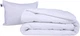 Набор MirSon №1122 СоІог Fun Line Одеяло зимнее Евро 200х220 см 17-0605 Stripe White Thinsulate + Подушка 50x70 см (2200010875225) - изображение 1