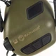 Активные защитные наушники Earmor M32X PLUS (FG) Olive с гарнитурой и креплением на шлем (248040) - изображение 4