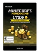 Карта пополнения Minecraft Bedrock Edition 1720 Minecoins (код для Microsoft Store) - изображение 1