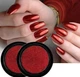 Зеркальная втирка для дизайна ногтей (красная) Mirror powder №3 Designer Professional - изображение 5