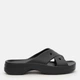 Женские шлепанцы для пляжа Crocs Cl Womens Cross Strap Blk 210840-001 36-37 (W6) 22 см Black (198445122095) - изображение 1