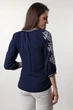 Вышиванка Narodnyy Butik Волна 52 Синяя 1012 - изображение 4
