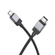Кабель із швидкою зарядкою 60W Type-C to Type-C HOCO X110 |1м, 3A| Чорний - зображення 3