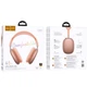 Бездротові накладні навушники HOCO W65 Happy BT headphones Orange - изображение 3
