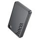 PowerBank павербанк PD20W с быстрой зарядкой HOCO Q34 Clever 10000mAh |Type-C, LED-дисплей| Серый - изображение 4