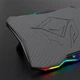 Подставка для ноутбука с охлаждением MEETION Gaming Cooling Pad CP4040 с подсветкой RGB |9-17", 2USB| Черный - изображение 8
