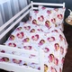 Простынь на резинке MirSon Kids Time 17-0704 Принцеса та Єдиноріг 70х190 см высота 10 см Бязь (2200010502862) - изображение 3