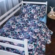 Простынь на резинке MirSon односпальная 70x190+10 см Kids Time 17-0722 Tiny Panda Бязь (2200010688870) - изображение 4