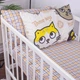 Простынь MirSon Бязь Kids Time 18-0007 Cool Cat 110х160 см (2200007002337) - изображение 1