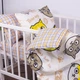 Простынь MirSon Бязь Kids Time 18-0007 Cool Cat 110х160 см (2200007002337) - изображение 2