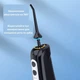 Іригатор для ротової порожнини INSMART іригатор для чищення зубів з насадками, 300 мл, 30х8 см, чорний (103904511) - зображення 9