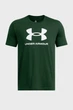 Чоловіча зелена футболка UA SPORTSTYLE LOGO UPDATE SS Under Armour L 1382911-301 - изображение 3