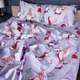 Простынь MirSon двуспальная 180x220 см 17-0683 Holly Jolly Бязь (2200010222906) - изображение 3