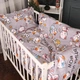 Простынь MirSon Бязь 17-0690 Моя ты киса Двуспальная 180х220 см (2200010403602) - изображение 1