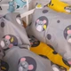 Простынь MirSon Бязь 20-0029 Funny mice 150х220 см (2200010283716) - изображение 3