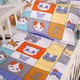 Простынь MirSon Бязь 20-0039 Zoo alphabet 150х220 см (2200010284416) - изображение 4
