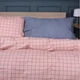 Простынь MirSon Ranforce Elite 17-0731 Pink & Gray Plaid 150х220 см (2200010823936) - изображение 3
