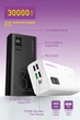 УМБ повербанк Y-Kryptone GT-33 30000 mAh QC3.0 22.5W Fast Charge Black - зображення 2