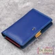Женский кошелек Rainbow из натуральной кожи DR. BOND PR-210302-34616 синий - изображение 1