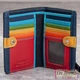 Женский кошелек Rainbow из натуральной кожи DR. BOND PR-210302-34615 черный - изображение 4