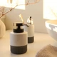 Диспенсер для жидкого мыла MBM MY HOME "Stockholm" 360 мл Белый/Серый (BA-44 WHITE/GRAY) - изображение 5
