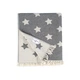 Плед Lotus Home - Star throw чорний 130x170 - зображення 2