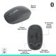 Мышь беспроводная Bluetooth компьютерная Logitech M196 Wireless Graphite (910-007459) - изображение 9