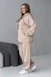 Спортивный костюм женский Olis-style Тєч кант 48 Бежевый (ROZ6601061120) - изображение 2