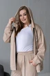 Спортивный костюм женский Olis-style Тєч кант 48 Бежевый (ROZ6601061120) - изображение 6