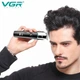 Машинка (триммер) VGR V-291 BLUE, 4 насадки, LED display - зображення 6