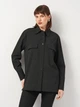 Блузка женская Zara 4043/290 M Черная (04043290803032) - изображение 1