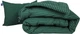 Набор MirSon №1049 СоІог Fun Line Одеяло демисезонное Односпальное 140х205 см 17-0612 Stripe Emerald Silk + Подушка 50x70 см (2200010873894) - изображение 1