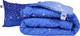 Набір MirSon №1260 Сolor Fun Line Ковдра літня King Size 220х240 см 17-0432 Milky Way Silk + Подушка 50x70 см (2200010885187) - зображення 1