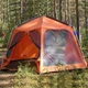 Туристический шатер-палатка Tramp Lite Mosquito. 4,3х3,7х2,25м. Оранжевый. Кемпинговаяя беседка шатер TLT-009.02 - изображение 4