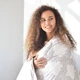 Летнее одеяло IDEIA AFRODITA 140х210 см искусственный пух принт (8-34924*001) - изображение 1