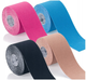 Кінезіо тейп Kinesio Tape, чорний Qmed Чорний 000311005 - зображення 4
