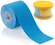 Кінезіо тейп Kinesio Tape, блакитний Qmed Синій 000311007 - зображення 1