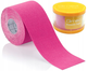 Кінезіо тейп Kinesio Tape, рожевий Qmed Рожевий 000311008 - зображення 1