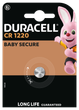 Спеціальна літієва батарейка типу «таблетка» Duracell 1220 3V (CR1220), 1 шт. в упаковці (7091707) - зображення 3