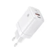 Мережевий зарядний пристрій Piko TC-PD332 (1USB-Cx3A, 1USBx3A) 33W White (1283126597794) - зображення 1