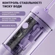 Иригатор для полоскания рта с пульсирующей подачей воды 130 мл IPX7 фиолетовый - изображение 4