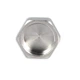 Заглушка латунна Thermo Alliance Forte 1/2" В (внутрішня різьба), під пломбу, нікельована, PN40 - изображение 6