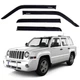 Дефлектори вікон вітровики JEEP Patriot 2007-2016 Voron Glass - зображення 1