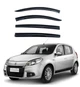 Дефлектори вікон вітровики Renault Sandero 2007-2012 Скотч 3M Voron Glass - зображення 1