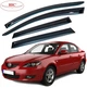 Дефлектори вікон вітровики HIC для Mazda (II) 3 2009-2013 Седан (Ma25) - изображение 1