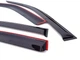 Дефлектори вікон вітровики Peugeot 206 2007-2010 Скотч 3M Anv-Air - изображение 2