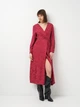 Платье женское Zara 9140/339 M Бордовое (09140339172038) - изображение 1