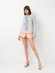 Шорты женские Zara 4432/522 XL Персиковые (04432522643056) - изображение 3